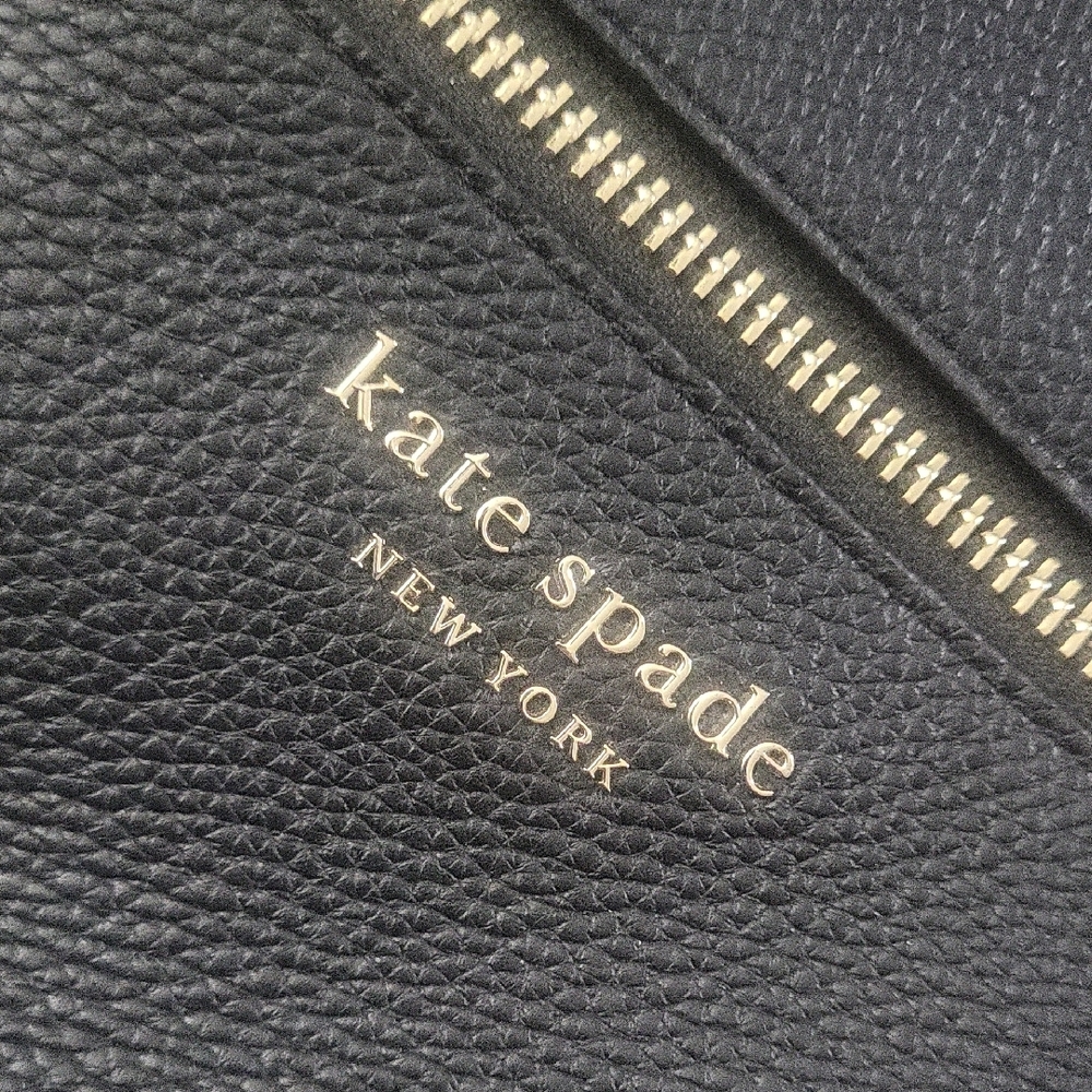 Kate Spade Black Pebbled Leather Crossbody Bag - Picture 6 of 8